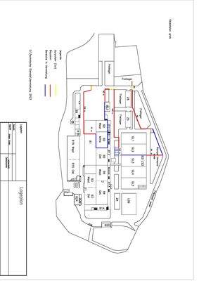 Lageplan Werk Bauzaun