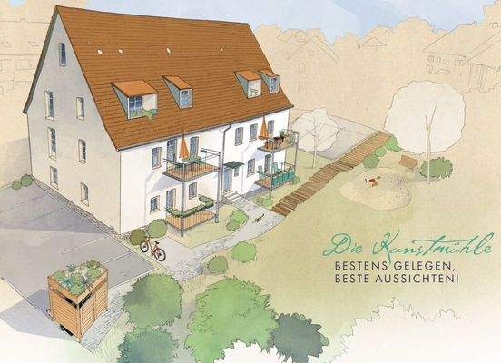 Skizzierung nach Sanierung