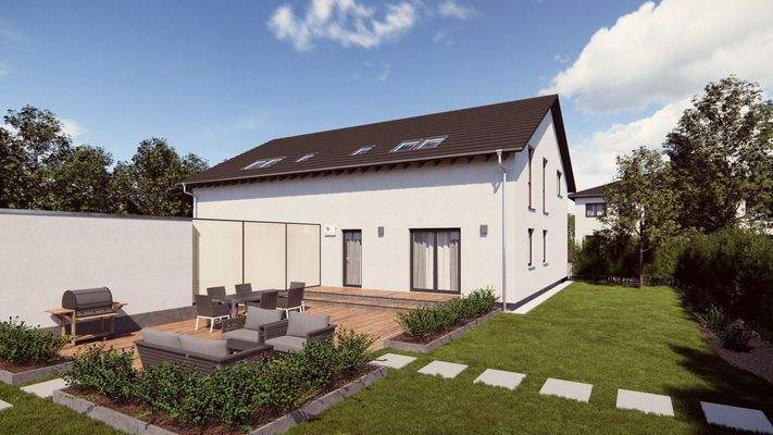 Modernes Einfamilienhaus