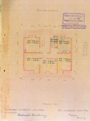 Plan Dachgeschoss