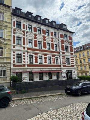 seitliche Straßenansicht 