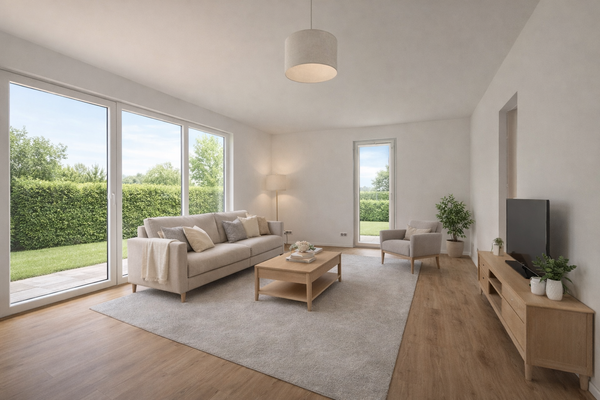 Wohnzimmer - Visualisierung
