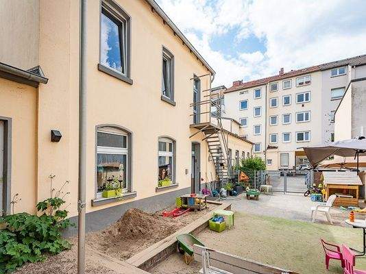 Kita mit Außenfläche