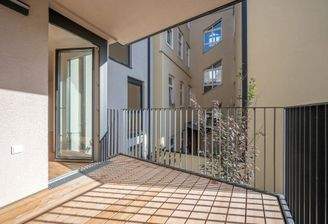 Balkon - innenhofseitig