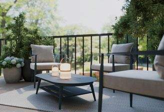 Einladende Dachterrasse