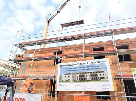 Neubau Senioren gerechtes Wohnen