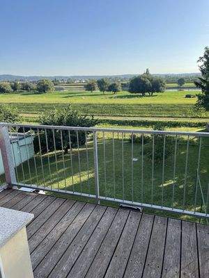 Balkon am Wohnzimmer