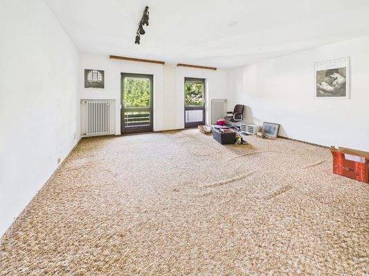 Schlafzimmer mit Balkon