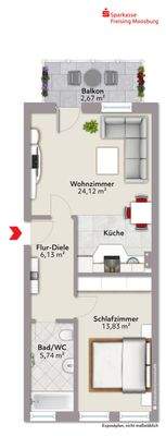 Wohnung 6 Obergeschoss links