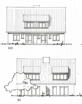 Nord und Südansicht