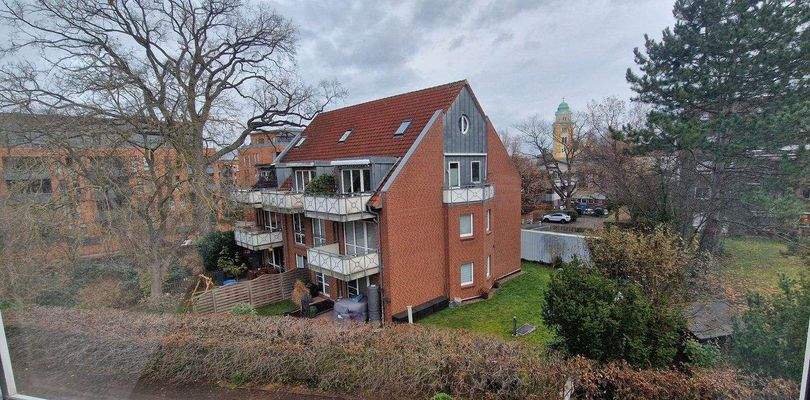 Blick aus dem Schlafzimmer