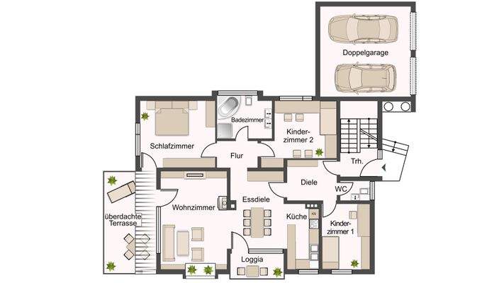 Grundriss Erdgeschoss