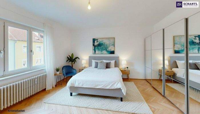 Schlafzimmer II Vorschlag Möblierung