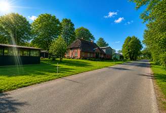 Haupthaus und Wintergarten