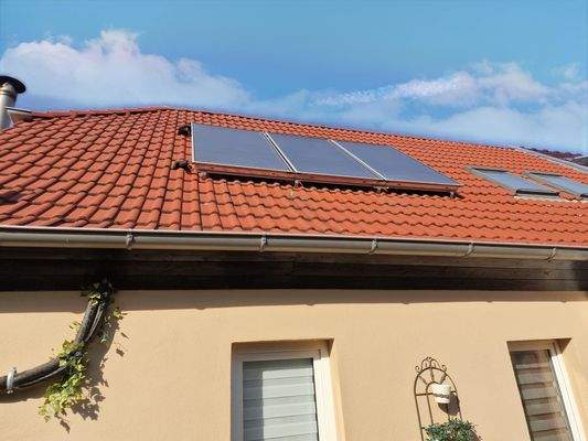 Solarthertmie Dachanlage