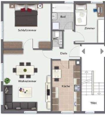 Grundriss (Ausstattung bsph.)