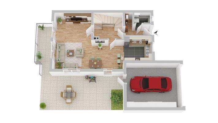 Grundriss Erdgeschoss