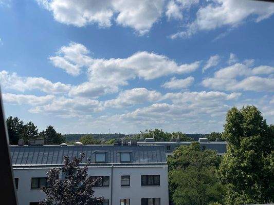 Ausblick aus der Wohnung