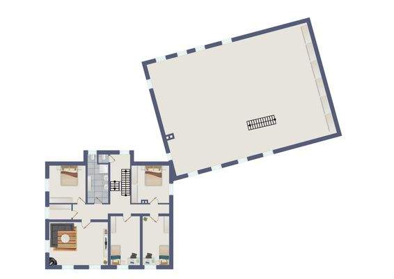 Grundriss Obergeschoss