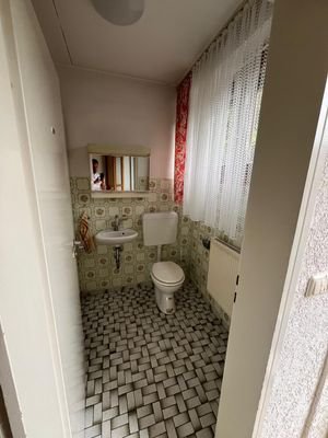 Gäste-WC im Erdgeschoss