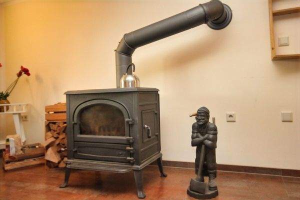 Kaminofen im EG