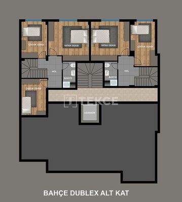 Apartments in a Complex near the Beach in Antalya Muratpaşa