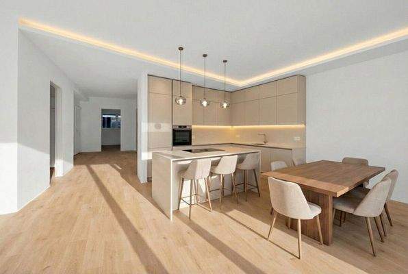 Beispiel Wohnen & offene Küche