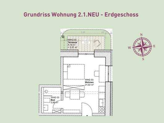 Wohnung 2.1. NEU