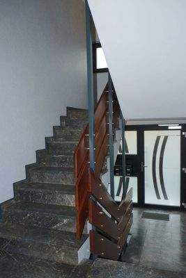 Gepflegtes Treppenhaus