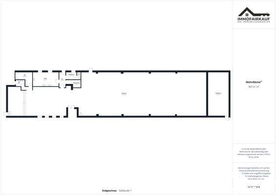 Grundriss Gastraum und Bowling-Center