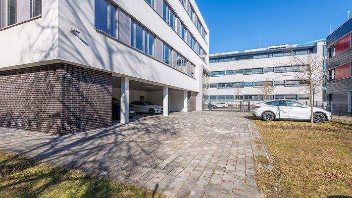 Außenbereich Stellplätze