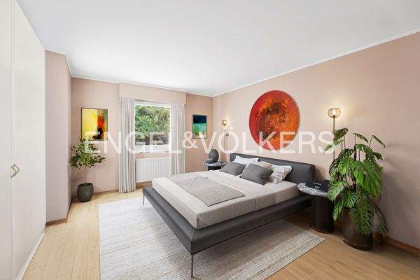 Schlafzimmer EG visualisiert