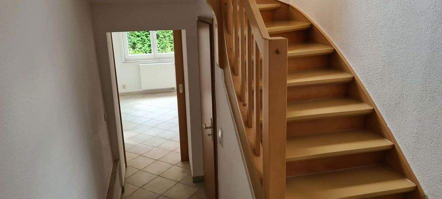 Blick vom Vorraum zum Anbau