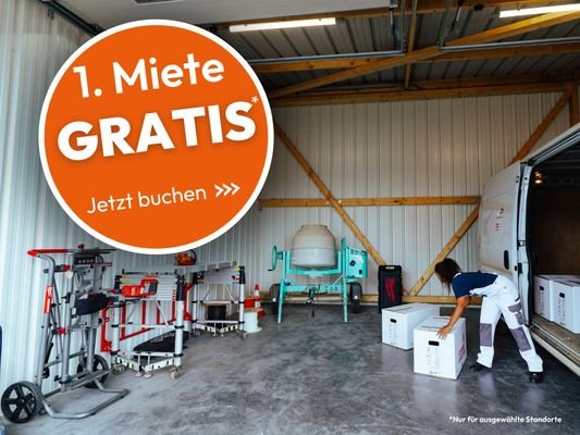 1. Miete Gratis bei Storage24