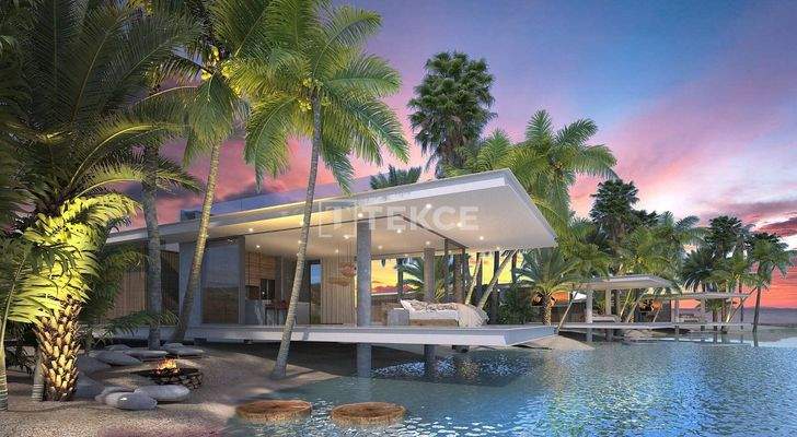 Villas in a Complex Near the Sea in Tatlısu Gazimağusa