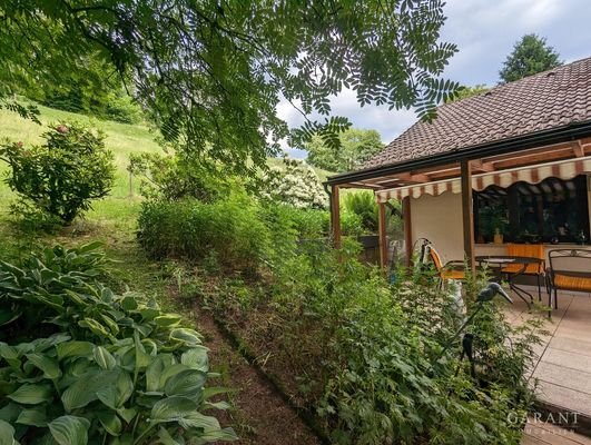 Terrasse im Grünen