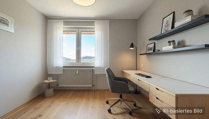 Arbeitszimmer  Visualisierung