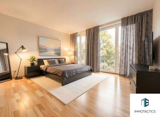 Schlafzimmer 1. OG - Einrichtungsbeispiel