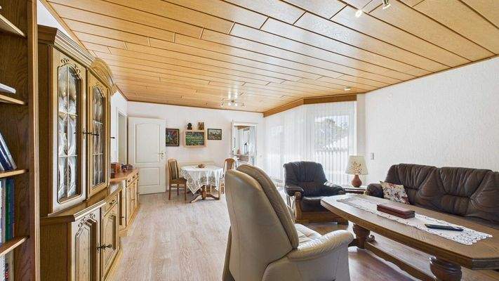 Mit Ausgang auf die Terrasse