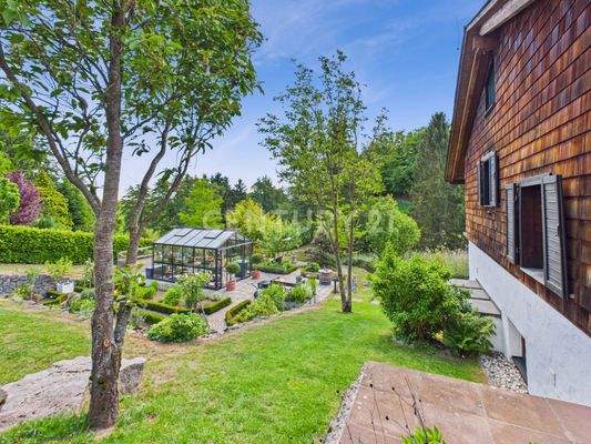 Blick vom Bereich Geräteraum