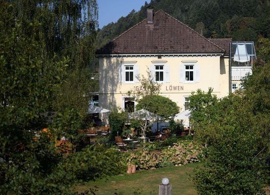 Löwen Restaurant mit Löwengarten