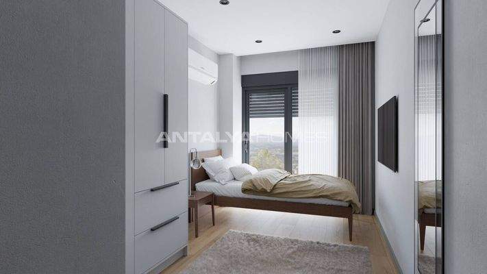 Elegant Flats Near Shopping Mall in Muratpasa Antalya