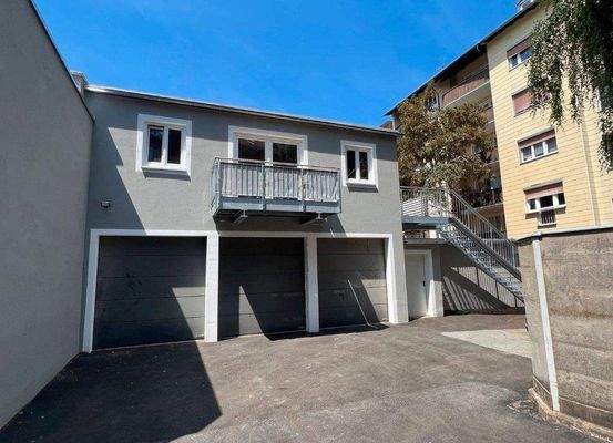 Im Oberschoss befindet sich die Wohnung