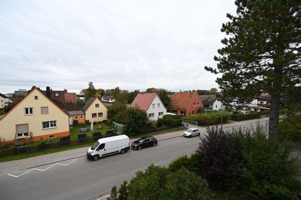 Ausblick vom Balkon