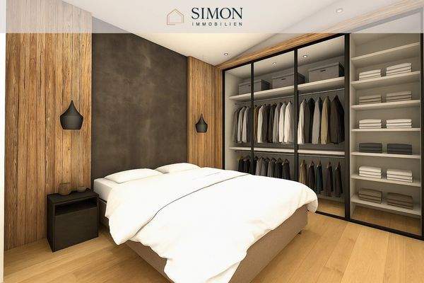 Schlafzimmer Visualisierung