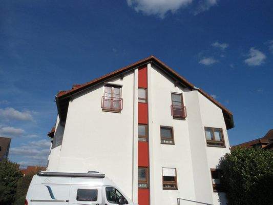 Sicht von der Straße