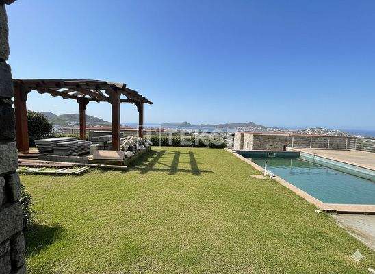 Shell & Core Villa with Marina Views in Bodrum Yalıkavak