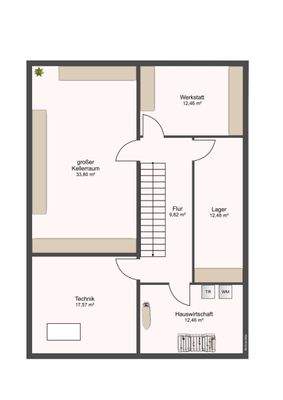 Grundriss Kellergeschoss