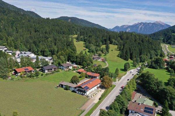  ...eindrucksvollen Karwendelgebirge.