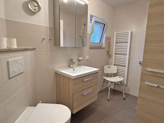 Komplett saniertes Duschbad im EG